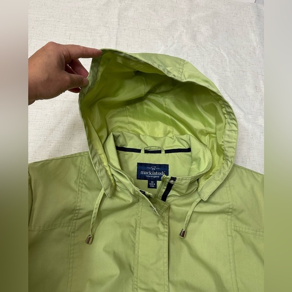 Vibrant Lime Green Women's Jacket - Picture 6 of 9